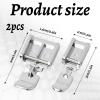 2-Pack Zipper Feet for Brother view 2