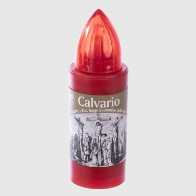 La Briantina Electric Tea Light Calvario Red