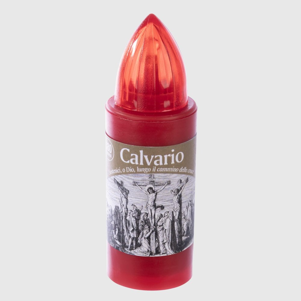 La Briantina Electric Tea Light Calvario Red