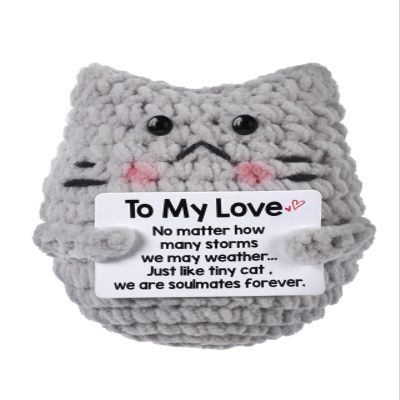 Positive Grey Kitten