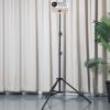 Adjustable Aluminum Tripod Stand for Projectors, Cameras, Webcams, and Studio Lighting view 2