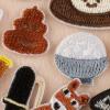 11-Piece Cartoon Animal Embroidered Patches view 4