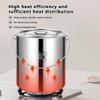 AIZYR 20 cm Stainless Steel Soup Pot view 3