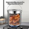AIZYR 20 cm Stainless Steel Soup Pot view 4