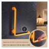 L-Shaped Non-Slip Wall-Mounted Bathroom Grab Bar view 3