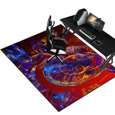 Gaming Floor Protection Mat for Hard Floors and Carpet, Scratch-Resistant, Non-Slip, 200 x 280 cm