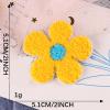 6 Pack Flower Embroidered Patches for Ironing view 3