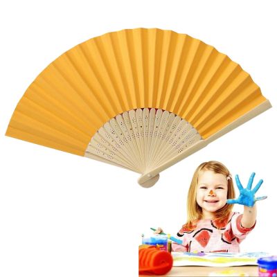 Silk Hand Fan - Retro Folding Fan