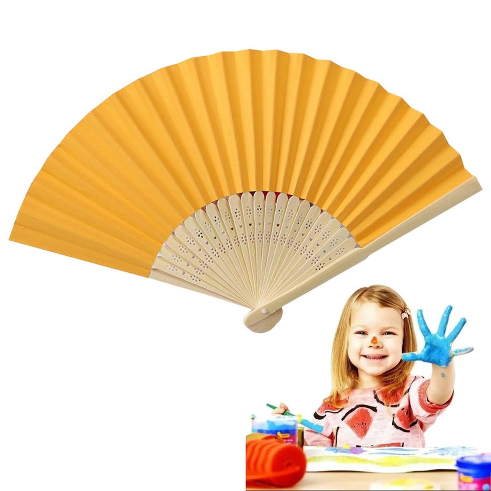 Silk Hand Fan - Retro Folding Fan