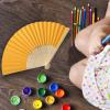 Silk Hand Fan - Retro Folding Fan view 2