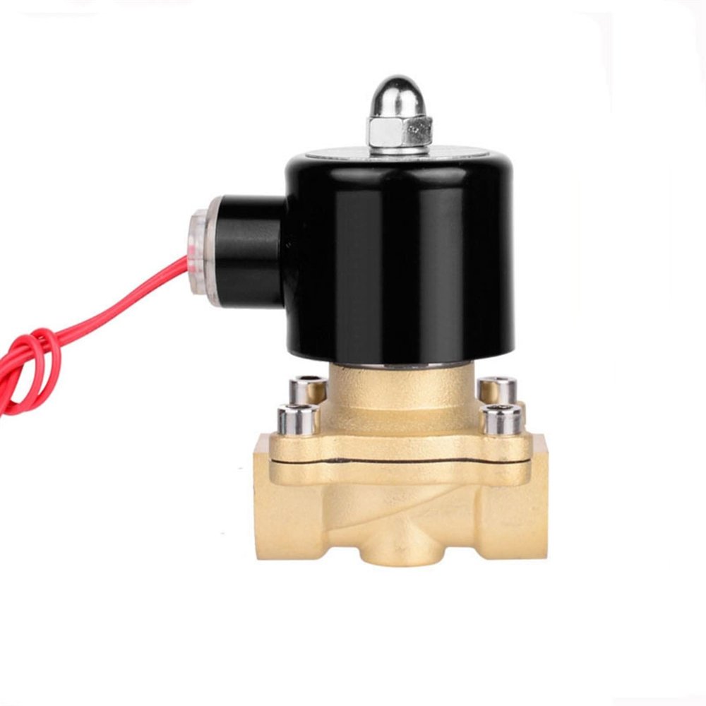 Electric Solenoid Valve, Normally Closed, 1/4–1 in, DN8–DN50, Pneumatic, for Water, l, Air, 12/24/110/220 V