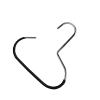 Multifunctional Hangers with Open Rings for Belts, Ties, Hats, and More view 1