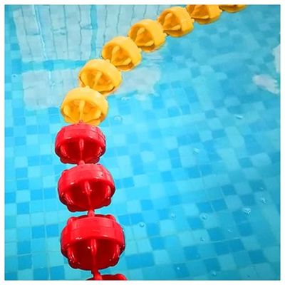 Floating Pool Safety Lane Divider, Adjustable Length for Swim Competitions and Training