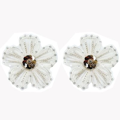 3D Lace Appliqué, 2 Pieces