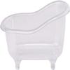 Transparent Mini Bathtub Storage Box view 1