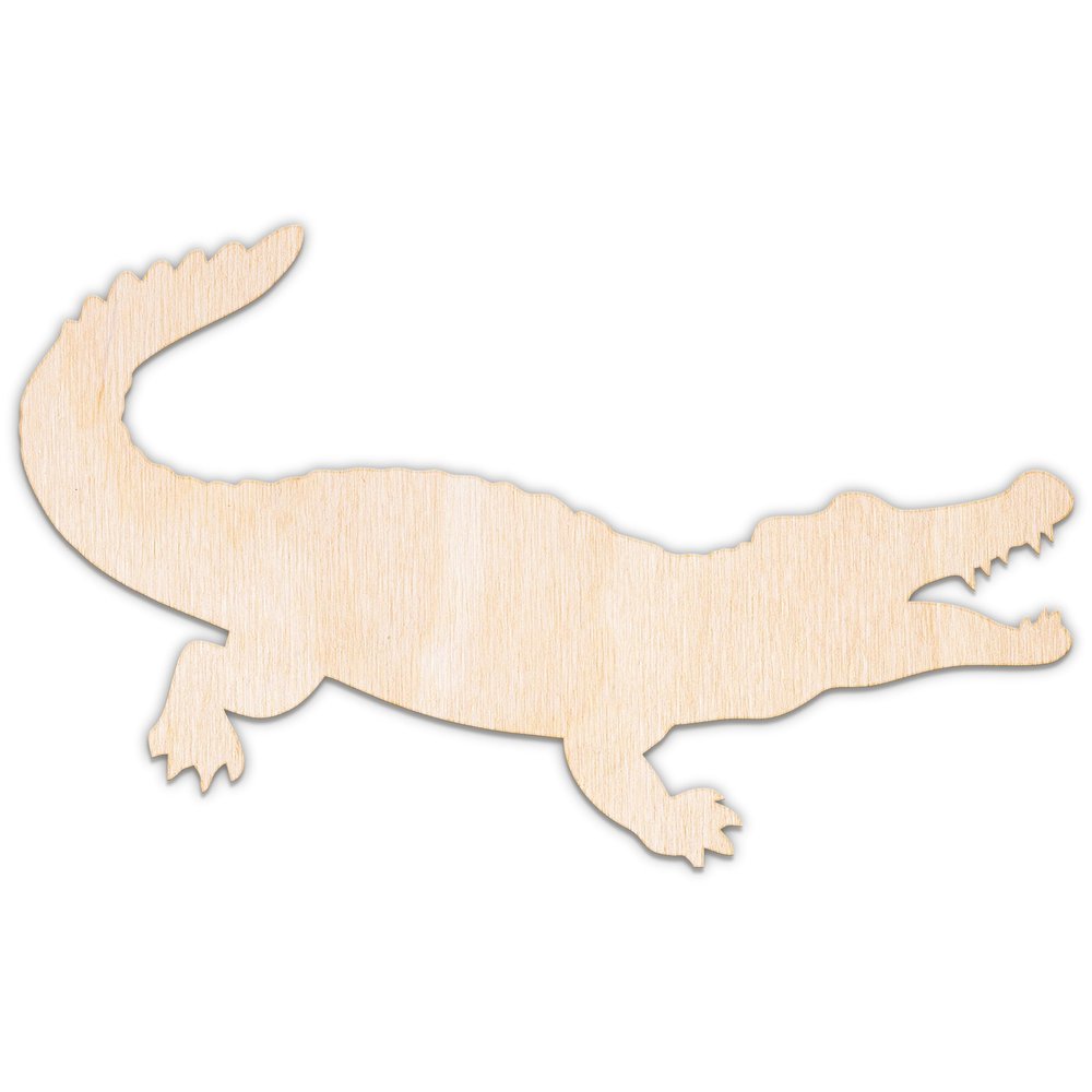 Creative Deco Personalized Wooden Animals | Crocodile | 5-100 cm