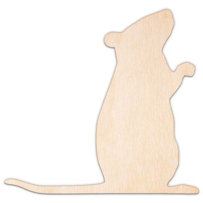 Creative Deco Personalized Wooden Animals