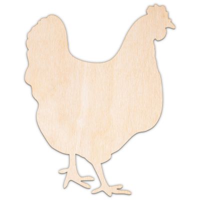 Creative Deco Personalized Wooden Animals