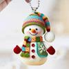 Christmas Ornaments - Flat Acrylic Cartoon Tree Decor view 3