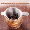 Tea Strainer and Bowl - Long Handle and Stand view 2