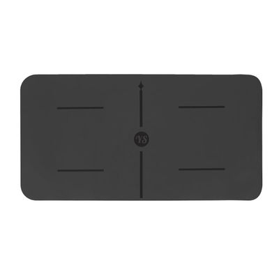 Yoga Studio The Grip Pad Mini Mat (640 x 330 mm, Black)