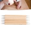 Phefop 6-Piece Wood Embossing Stylus Set view 2