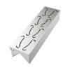 Wood Chip Smoker Box, Stainless Steel Pellet Smoker Box with Hinged Lid view 1