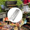 Wood Chip Smoker Box, Stainless Steel Pellet Smoker Box with Hinged Lid view 4