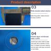 QINGYAN Above-Ground PVC Fish Pond, Water Storage Tank with Frame, Foldable Tarp for Agricultural Irrigation (1.3 x 0.8 m) view 4