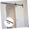 SHINEOFI American-Style Barn Door Damper, POM, No-Drill Installation view 2