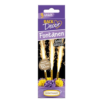 Gnthart BackDecor Gold Fountains - Set of 3