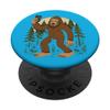 Bigfoot in a Forest, Selfie, Good Morning Adhesive PopGrip view 1