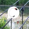 Alomejor Carp Fishing Bite Indicator with Phosphorescent Tensioner and Soft Chain, Red view 2