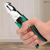 Wire Pliers, Cable Stripper and Cutter with Crimping Tool and Nail Puller view 2