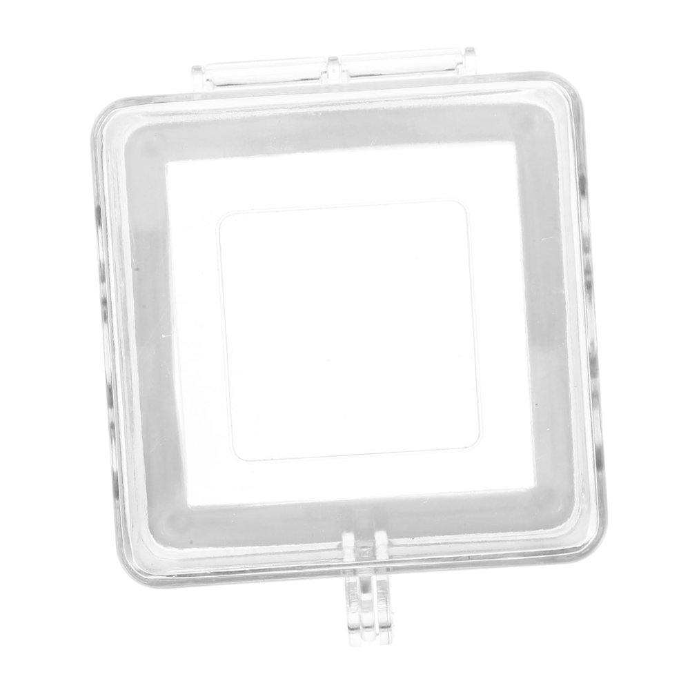 ABOOFAN Transparent ABS Outlet Cover for Bathrooms and Indoor Use