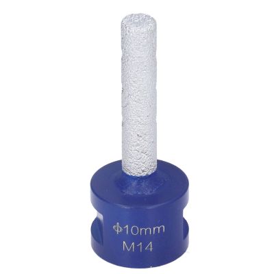 Marhynchus Vacuum-Brazed Diamond Finger Bit, M14 Thread, 10 mm