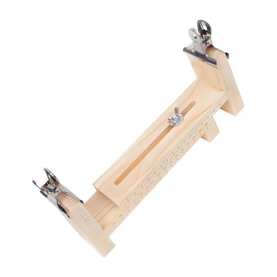 Multifunctional Wooden Bracelet Jig for Braiding, Weaving, and Hand Knitting
