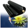 HIFRQVVC Garden Fish Pond Underlay, Preformed Black HDPE Pond Liner, Multiple Sizes (6 x 15 m / 19.7 x 49 ft) view 1