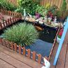 HIFRQVVC Garden Fish Pond Underlay, Preformed Black HDPE Pond Liner, Multiple Sizes (6 x 15 m / 19.7 x 49 ft) view 2