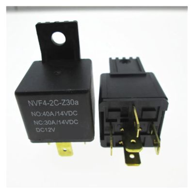 VWWJCCRO 5pcs 12V Relay NVF4-2C-Z30a-DC12V, 40A, DIP4