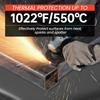 Welding Blanket, 1.2 x 1.8 m, Silicone-Coated Fiberglass with Brass Grommets, Welding Curtain for Industrial Welding, Multi-Purpose Fire-Resistant Blanket for Smoker Grills, 2-Pack view 2