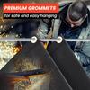 Welding Blanket, 1.2 x 1.8 m, Silicone-Coated Fiberglass with Brass Grommets, Welding Curtain for Industrial Welding, Multi-Purpose Fire-Resistant Blanket for Smoker Grills, 2-Pack view 4