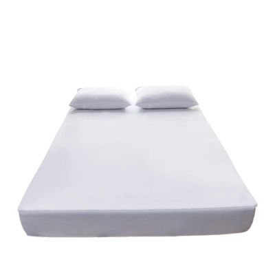 Waterproof Mattress Cover with Zipper, 6-Sided, Quilted Queen Fitted Sheet, 4, 160 x 200 x 15 cm, 1 pc