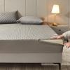 Luxurious Breathable Custom-Size Mattress Cover, Gray, 160 x 190 + 18 cm view 2