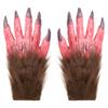 XGOPTS Werewolf Gloves, Plush Horror Wolf Claw Costume Accessories view 1
