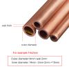 Metaximious T2 Copper Micro Tube, Thin-Walled Hollow Capillary Tube, 21 x 2 mm x 245 mm view 4