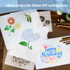 Breeshy 12 PET Stencil Sheets, 12 x 24, Milky Translucent Mylar Sheets view 4
