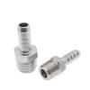 RVBLRDSE 1-Piece 10 mm Hose Barb, 1/2" BSP Male Thread, 304 Stainless Steel High-Pressure Pipe Fitting view 4