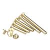 JgYiAngBq Bookbinding Screws, Brass-Plated, M5 x 25 mm, 10 Pieces view 4