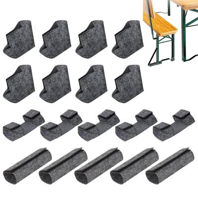 Felt Furniture Leg Protectors, 7.48 x 1.97 x 0.78 in, Anti-Slip